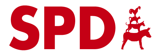 SPD-Logo mit Stadtmusikanten